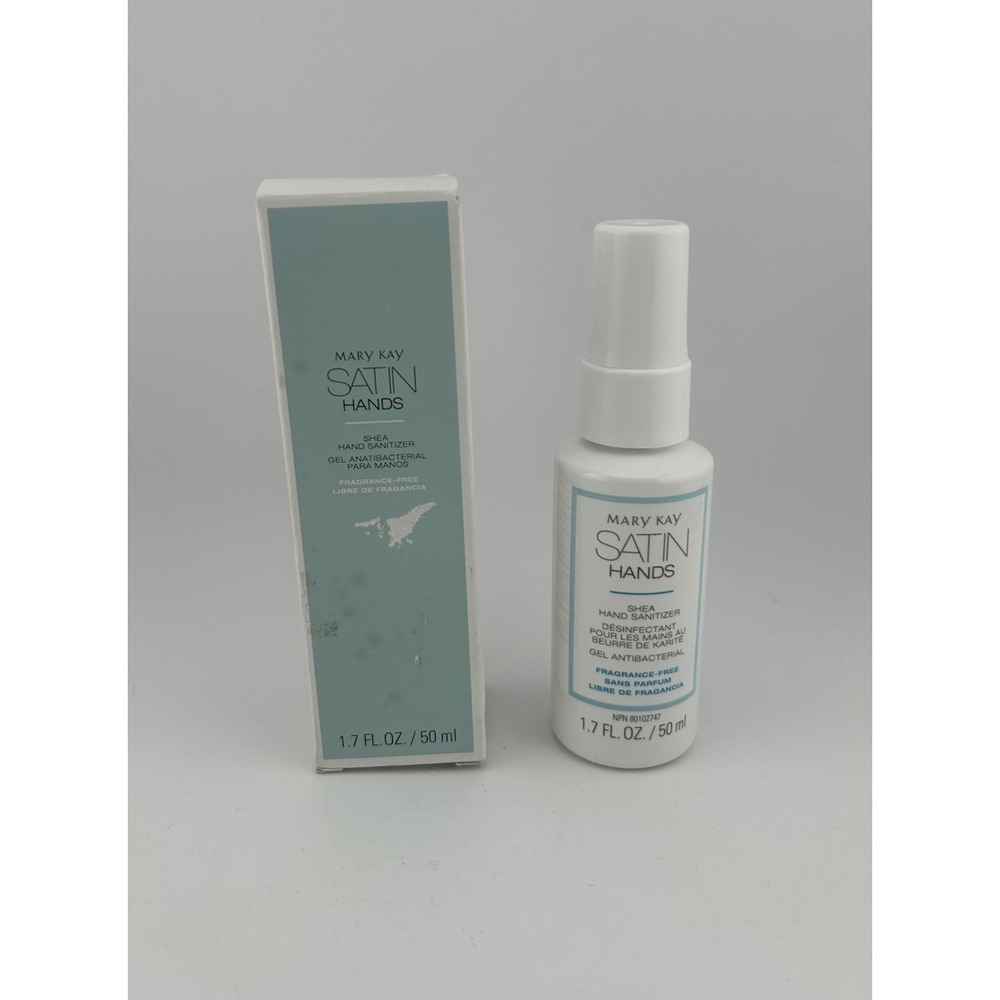 Mary Kay‎ Satin Hands - Shea Hand Sanitizer - Gel Antibacterial - 1.7 fl oz